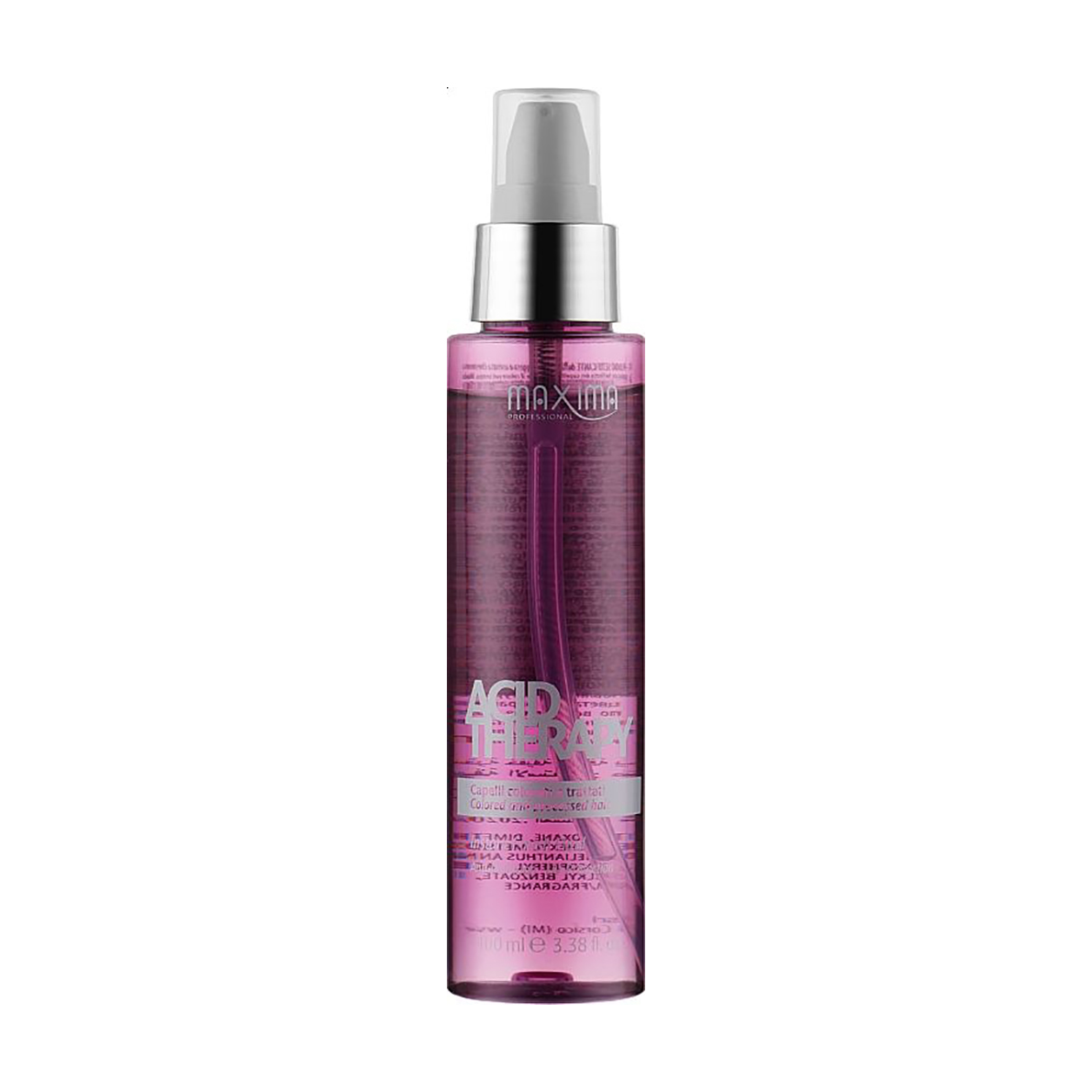 Уцінка! Флюїд для миттєвого захисту фарбованого волосся Maxima Professional Acid Therapy Instant Finish Fluid, 100 мл